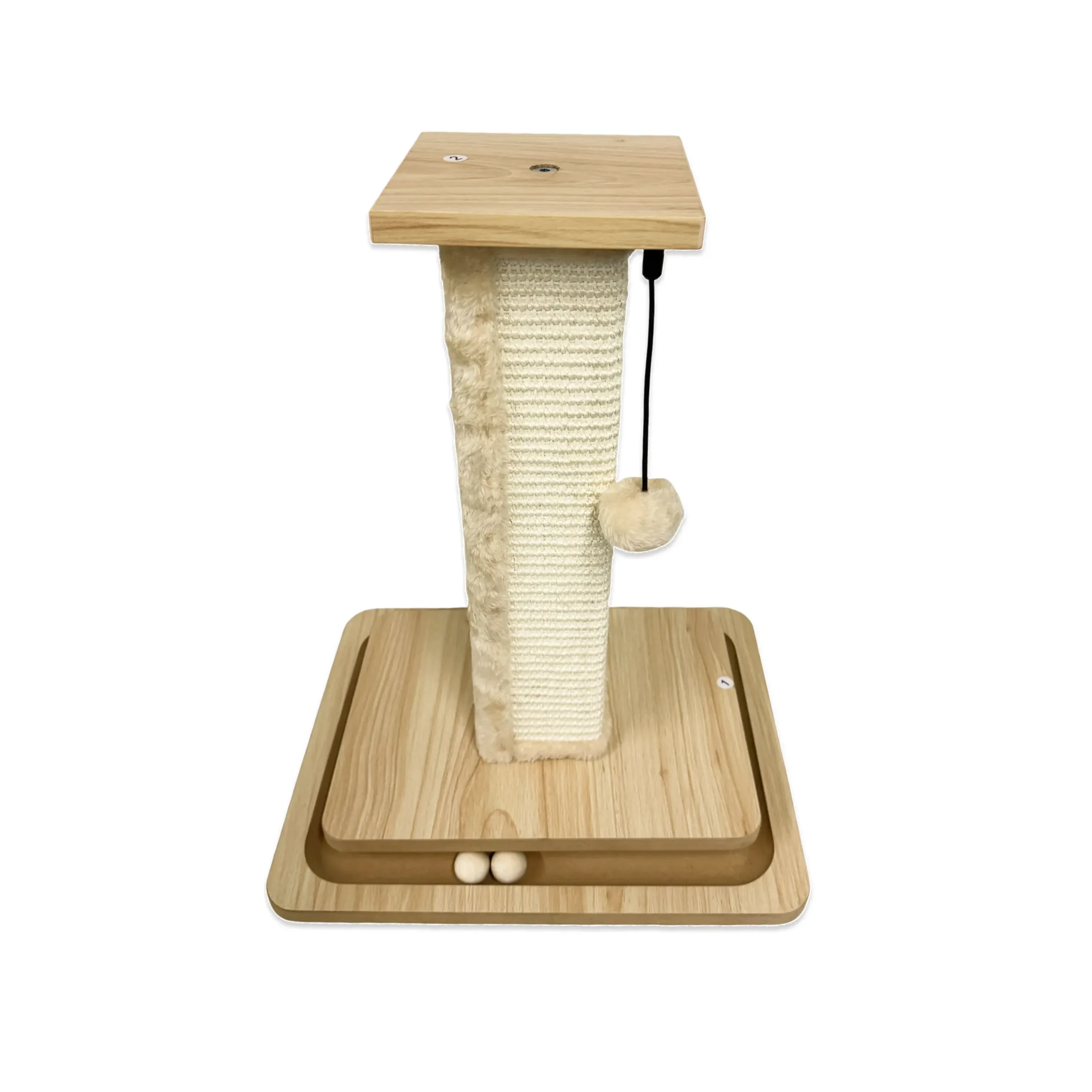 Cat Scratching Post for Indoor Cats, 4pcsCarton