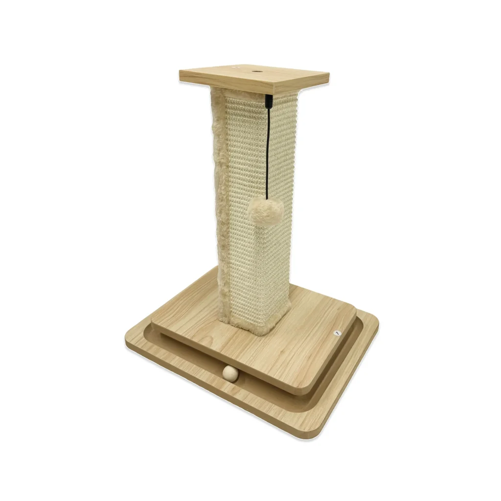 Cat Scratching Post for Indoor Cats, 4pcsCarton