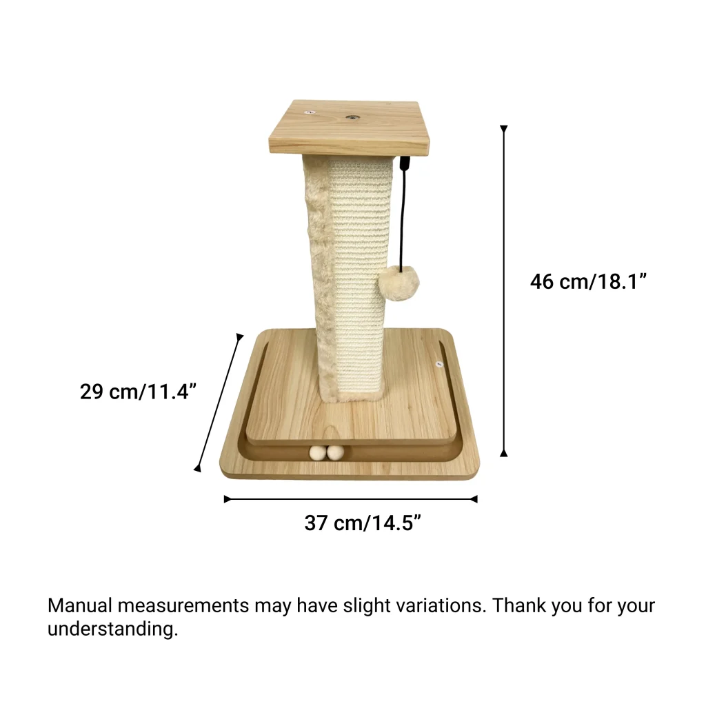 Cat Scratching Post for Indoor Cats, 4pcsCarton