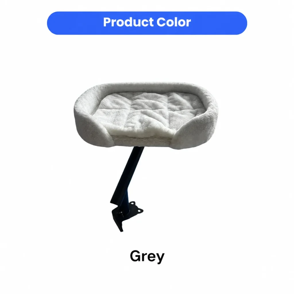 Desktop Cat Perch Platform, Gray, 4pcsCarton