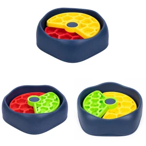Interactive Puzzle Feeder Toy for Dogs and Cats 3 Colors Assorted, 24pcsCarton