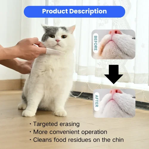 Wholesale Cat Chin Acne Cleaner Wipes No-Rinse Cat Chin Blackhead Clean Wipes